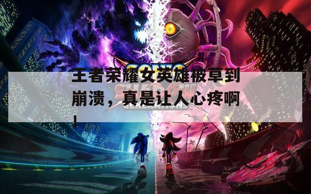 王者荣耀女英雄被草到崩溃，真是让人心疼啊！