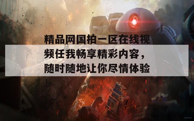 精品网国拍一区在线视频任我畅享精彩内容，随时随地让你尽情体验！