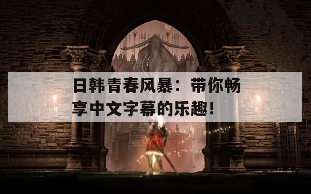 日韩青春风暴：带你畅享中文字幕的乐趣！