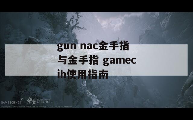 gun nac金手指与金手指 gamecih使用指南
