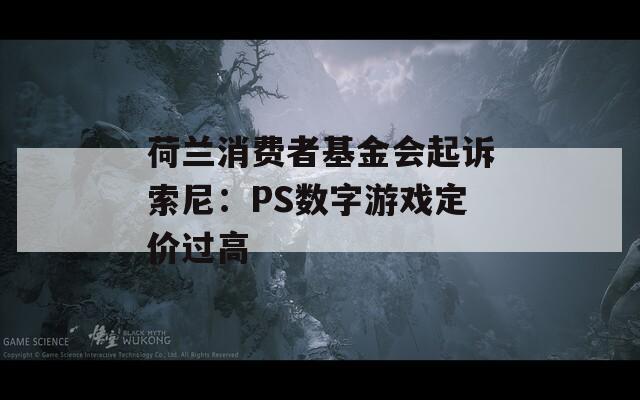 荷兰消费者基金会起诉索尼：PS数字游戏定价过高