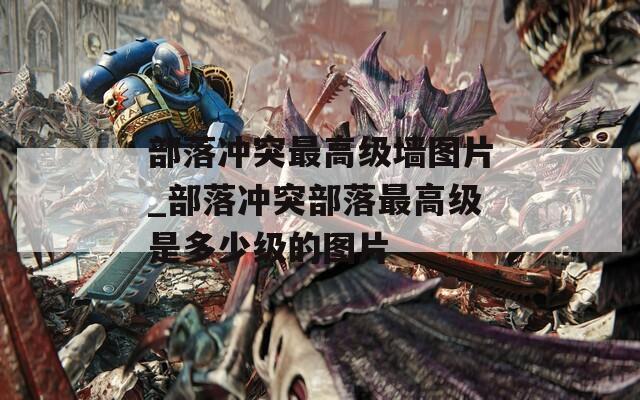 部落冲突最高级墙图片_部落冲突部落最高级是多少级的图片