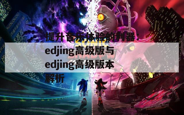 提升音乐体验的利器：edjing高级版与edjing高级版本解析